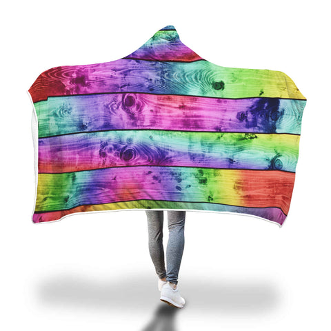 Image of ROYGBIV WCFulfillment Hooded Blanket